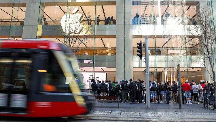 Penjualan Perdana iPhone 17 Disambut Meriah di Apple Store Sydney