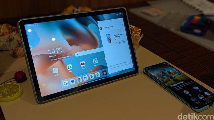 Potret Tablet Perdana Motorola di Indonesia, Moto Pad 60 Pro dan 60 Lite