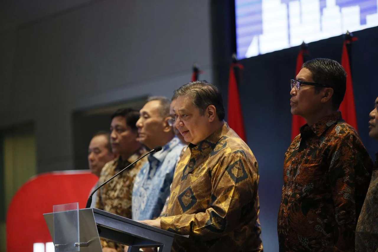 Airlangga: Pasar Sudah Tenang, Dampak Gejolak Sosial Politik Hanya Jangka Pendek
