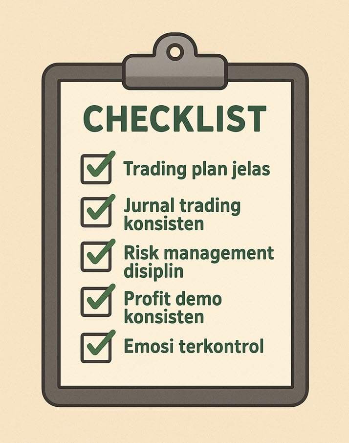 KAPAN SIH KITA BISA GAS DARI AKUN DEMO TRADING KE AKUN REAL?