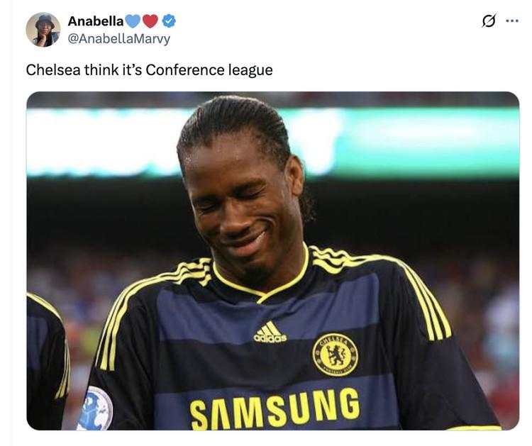 Meme Kocak Chelsea Dibabat, Ngerasa Masih di Conference League