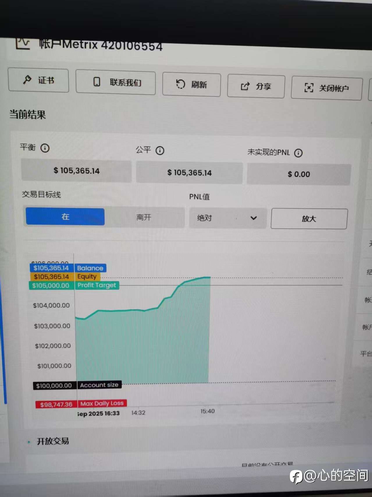 FTMO过第二关了