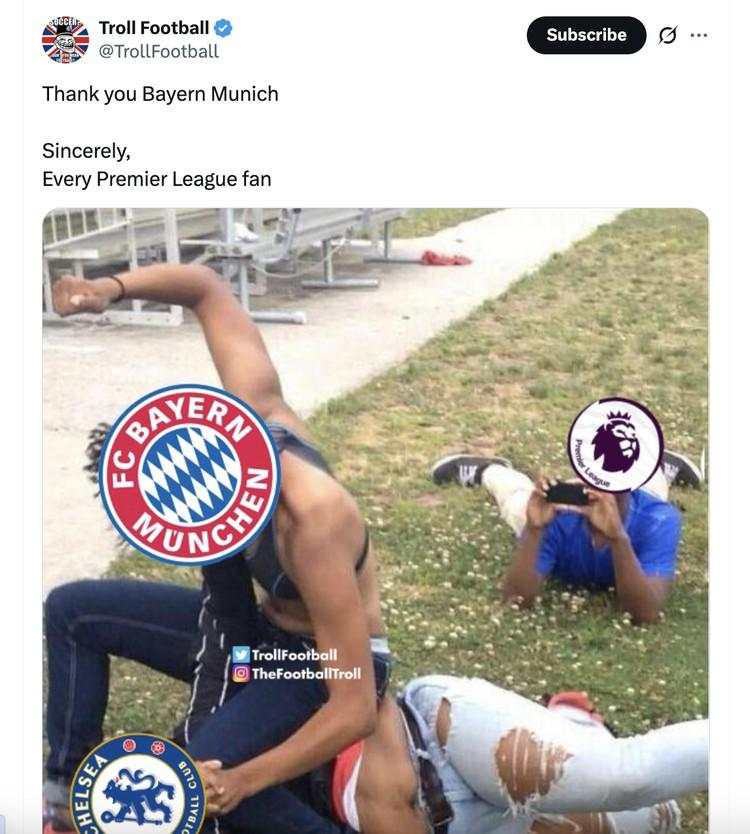 Meme Kocak Chelsea Dibabat, Ngerasa Masih di Conference League