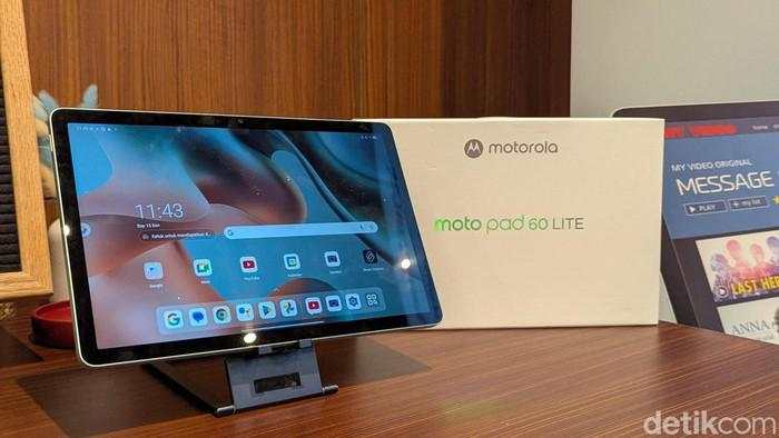 Moto Pad 60 Lite Rilis di RI: Spesifikasi Lengkap Tablet Rp 1 Jutaan