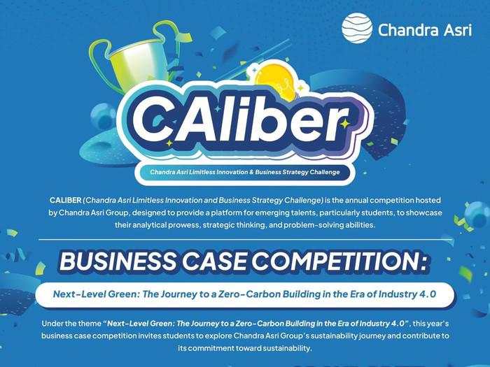 Dorong Inovasi Berkelanjutan, Chandra Asri Gelar Kompetisi CALIBER 2025