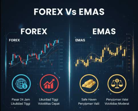 FOREX VS EMAS: ANALISA MENDALAM UNTUK TRADER PEMULA