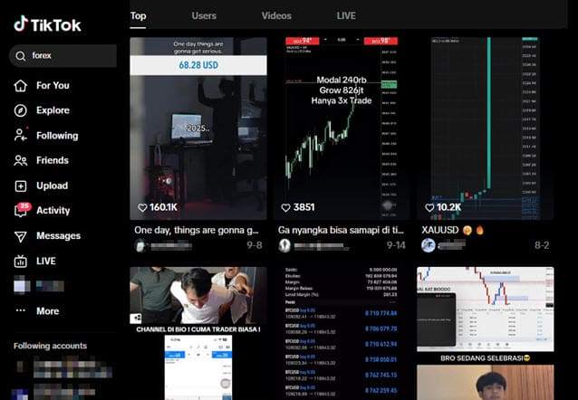 FENOMENA TRADER TIKTOK DI JAGAD FOREX INDONESIA: CUAN INSTAN, EDUKASI ASYIK, ATAU JEBAKAN BATMAN?
