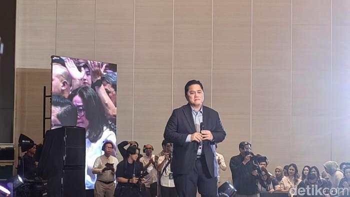 Erick Thohir Tak Kuasa Menahan Tangis Tinggalkan Kementerian BUMN