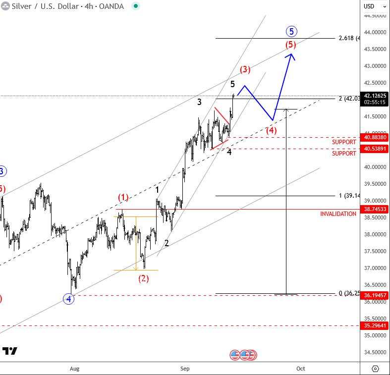 Silver extends the rally: Elliott Wave update [Video]