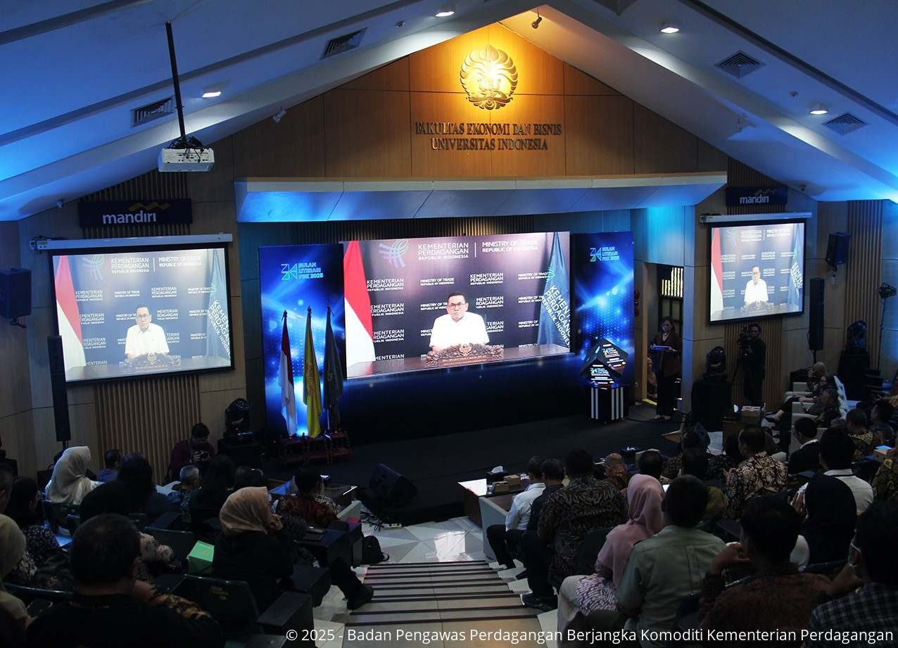 Bappebti pada Pembukaan Bulan Literasi PBK 2025