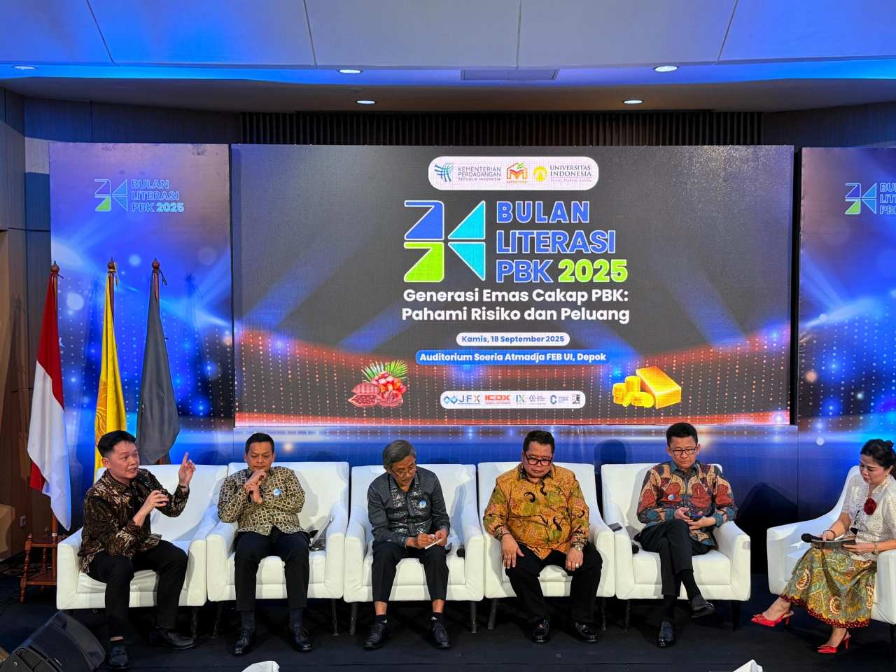 ICDX Group berpartisipasi dalam Pembukaan Bulan Literasi Perdagangan Berjangka Komoditi