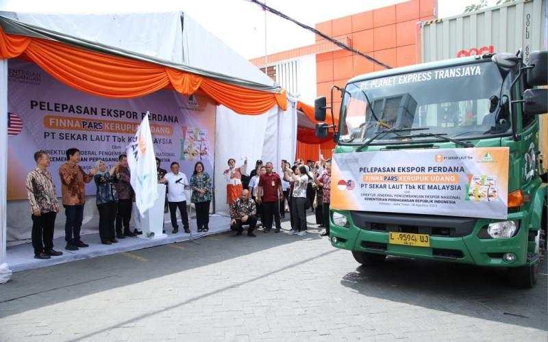 Perdana, Sekar Laut (SKLT) Ekspor Kerupuk Udang ke Malaysia