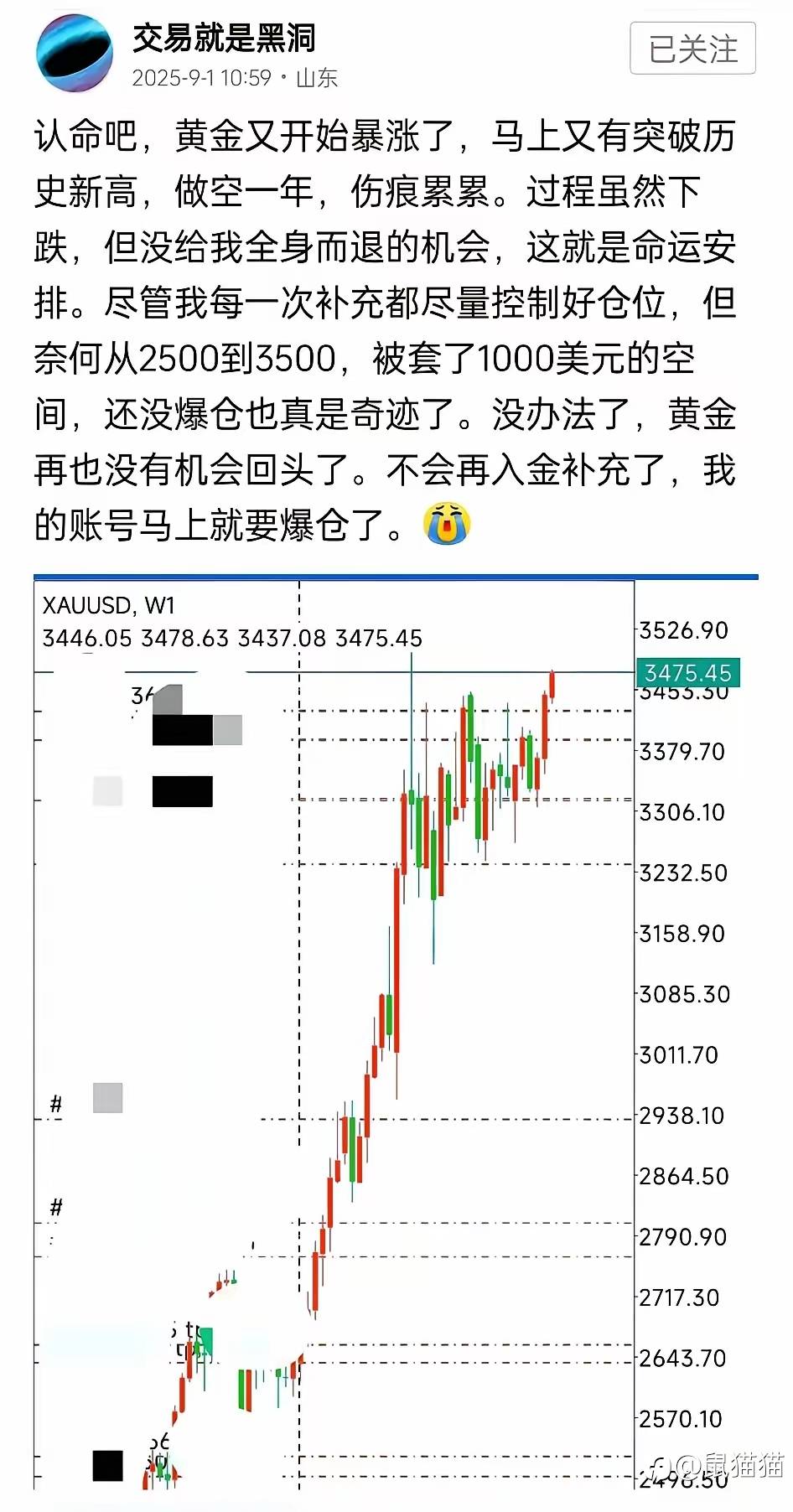 神龙杯倒数第二周，难道黄金还要创新高？