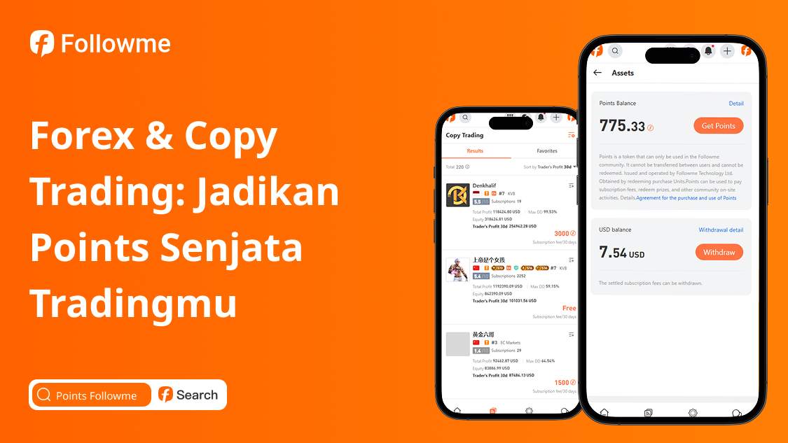 Forex & Copy Trading: Jadikan Points Senjata Tradingmu