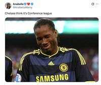 Meme Kocak Chelsea Dibabat, Ngerasa Masih di Conference League