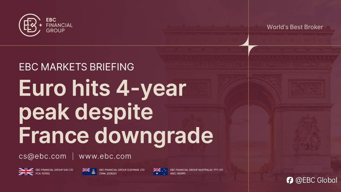 ​EBC Markets Briefing | Euro hits 4-year peak despite France downgrade