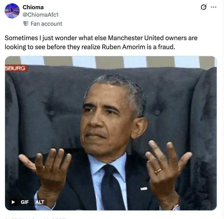 Manchester United Letoy, Amorim Mulai Digoyang Netizen