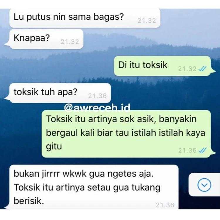 Chat Putus Cinta yang Bikin Ikut Galau, Sabar ya Bro!