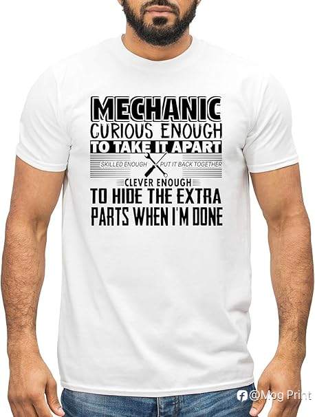 The Perfect Mechanic T-Shirt for Dad – Great Gift for Car Enthusiasts and Garage Workers