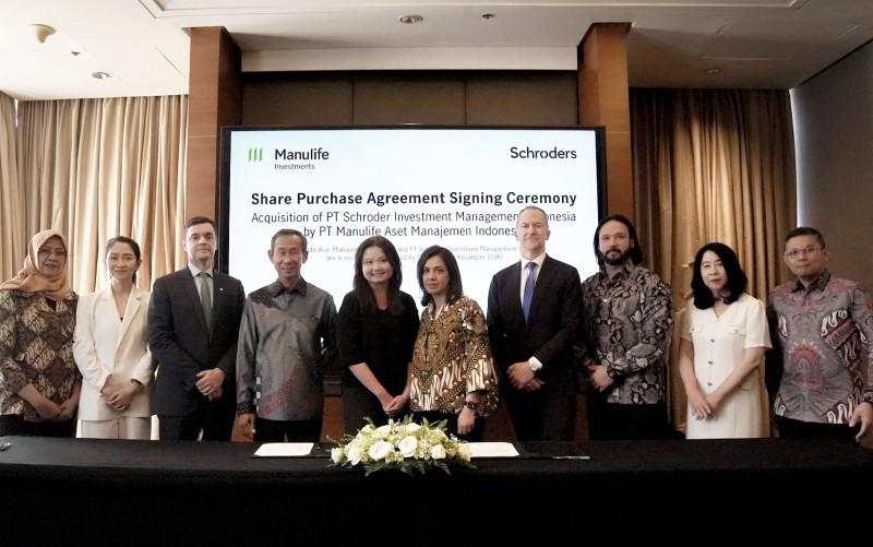 Manulife Sepakat Ambil Alih Schroders Indonesia