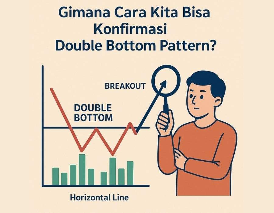 DOUBLE BOTTOM PATTERN: SAATNYA BELI ATAU NUNGGU? PAHAMI REAKSI PASAR SETELAH POLA 'LEMBAH GANDA' INI MUNCUL