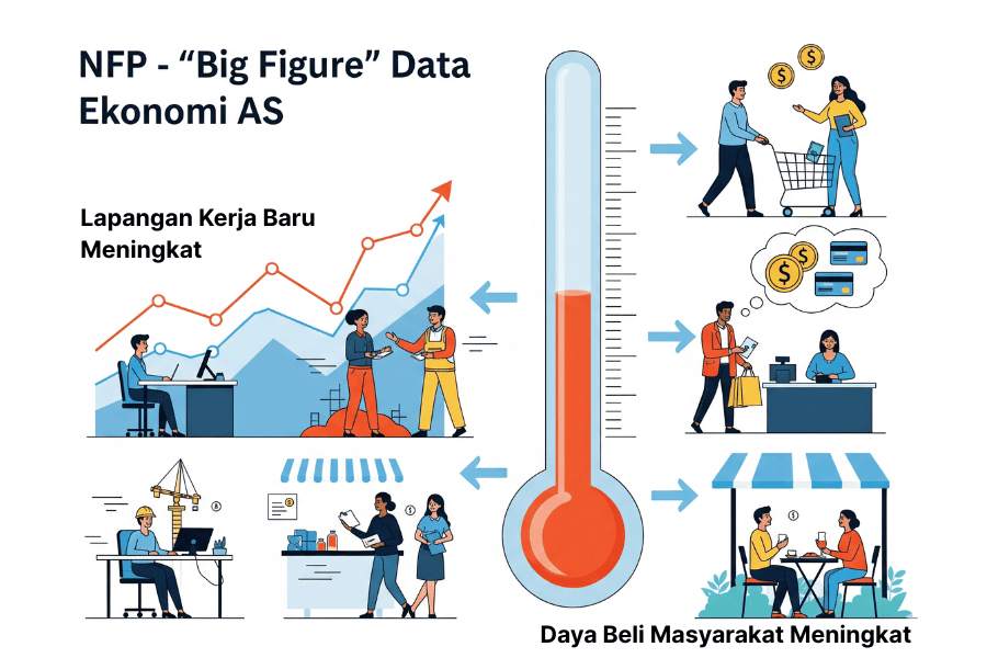 NON-FARM PAYROLL: DAMPAK NFP TERHADAP PASAR GLOBAL