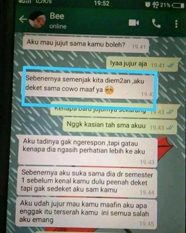 Chat Putus Cinta yang Bikin Ikut Galau, Sabar ya Bro!