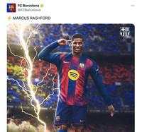 Meme Marcus Rashford Jadi Bintang Barcelona Usai Disia-siakan MU