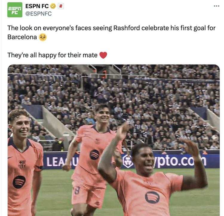 Meme Marcus Rashford Jadi Bintang Barcelona Usai Disia-siakan MU