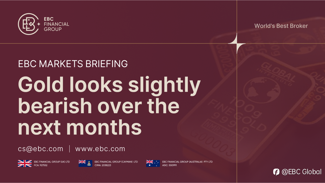EBC Markets Briefing | ​Gold looks slightly bearish over the next months