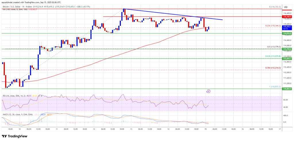 Bitcoin Consolidates Gains – Is a Bigger Move Coming Next?