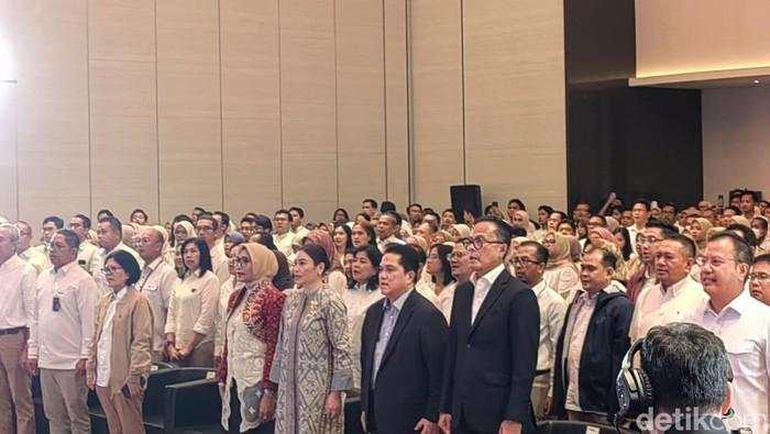 Salam Perpisahan Pegawai Kementerian BUMN ke Erick Thohir