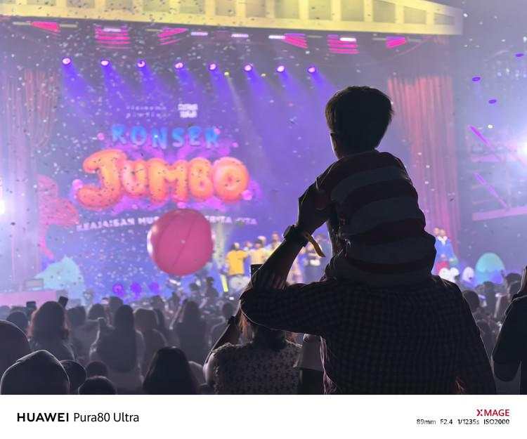 Jajal Kemampuan Zoom Huawei Pura 80 Ultra untuk Konser