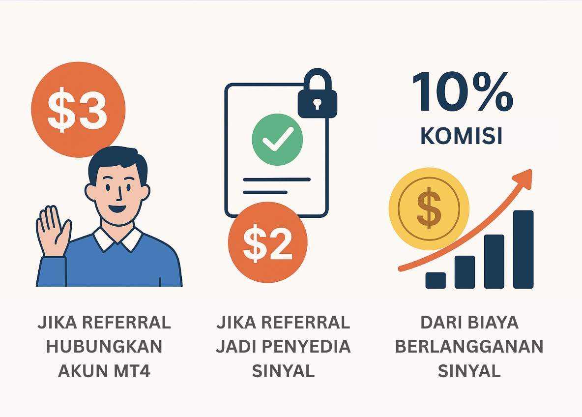 Trading Lebih Maksimal: Bangun Komunitas, Optimalkan MT4, dan Dapat Penghasilan Tambahan
