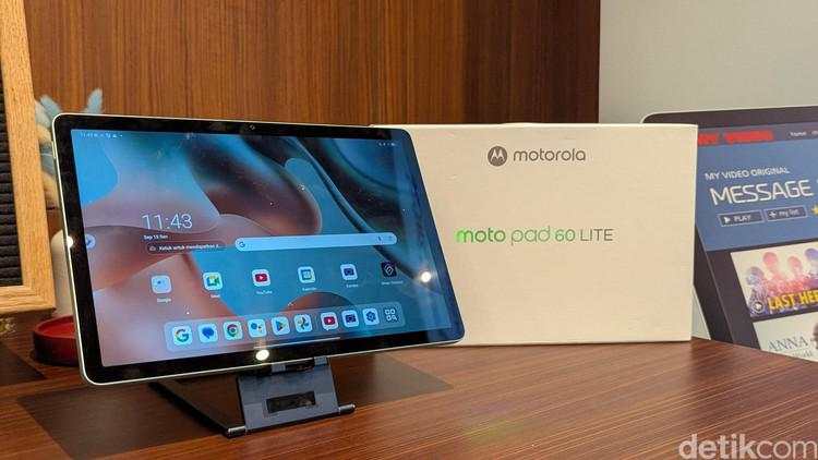 Potret Tablet Perdana Motorola di Indonesia, Moto Pad 60 Pro dan 60 Lite