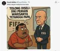 Meme Kocak Serbu Medsos Usai FIFA Sanksi FAM & Pemain Naturalisasi Malaysia