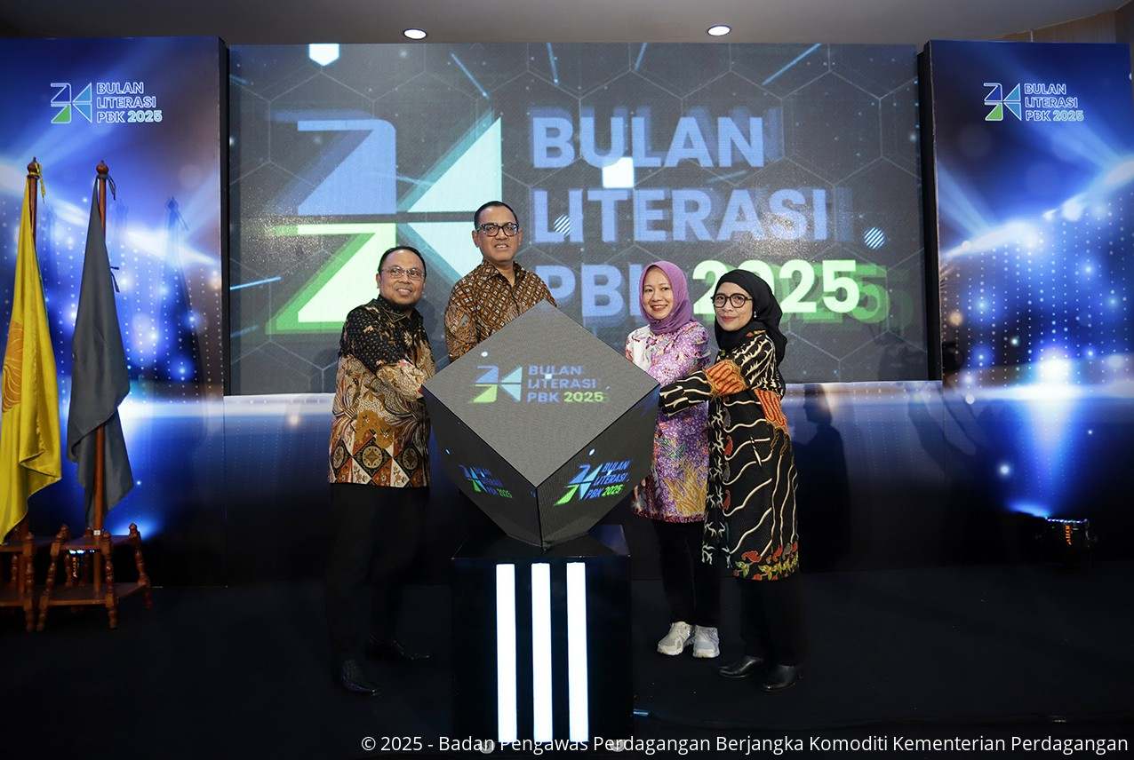 Bappebti pada Pembukaan Bulan Literasi PBK 2025