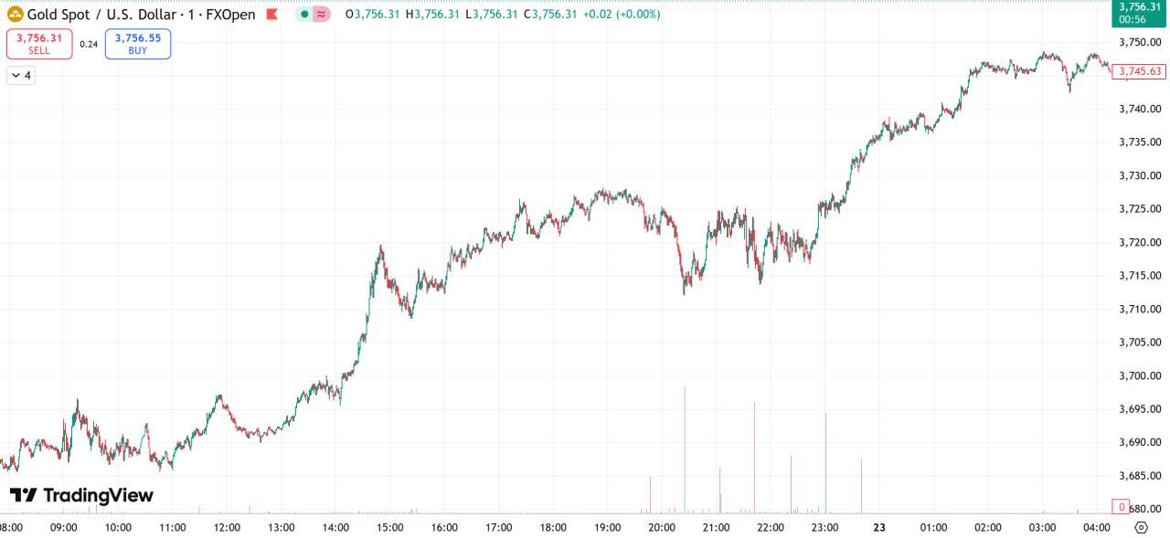 每日汇评 | 避险需求推动金价剑指3750关口,以色列放话战争目标“不仅限于加沙”