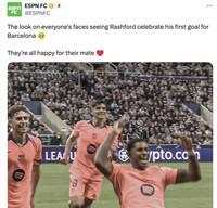 Meme Marcus Rashford Jadi Bintang Barcelona Usai Disia-siakan MU
