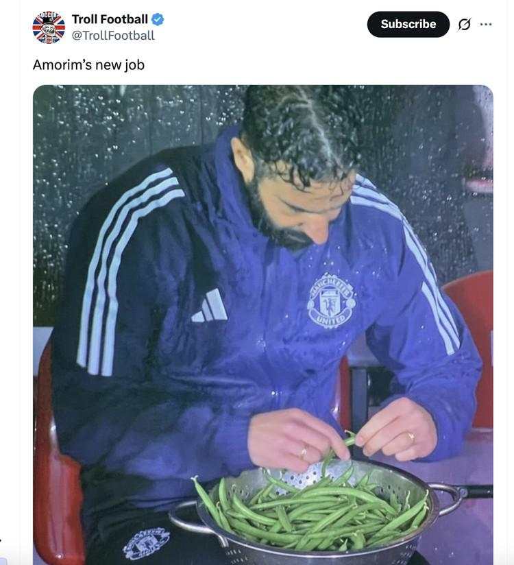 Manchester United Letoy, Amorim Mulai Digoyang Netizen