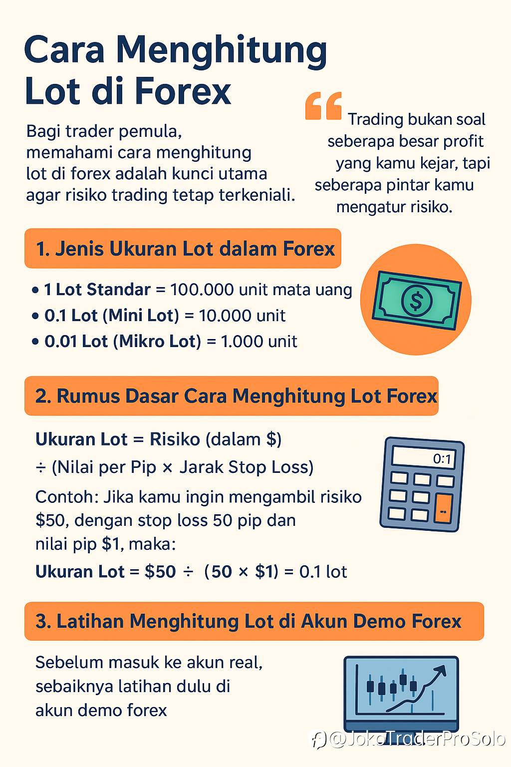 Cara Hitung Lot di Forex