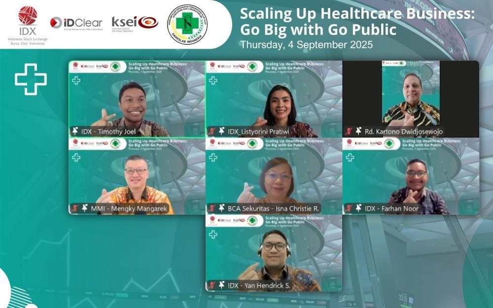 Multi Medika Internasional Berbagi Strategi IPO di Webinar Gakeslab Indonesia x Bursa Efek Indonesia