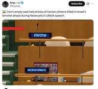 Walk Out Massal Saat Netanyahu Pidato, Netizen Ramai Bahas