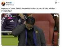 MU Dilibas Brentford, Seruan Amorim Dipecat Makin Kencang