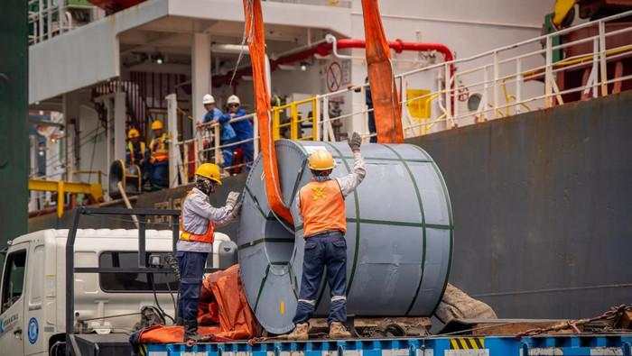 RI Ekspor Baja ke Spanyol 54.247 Ton