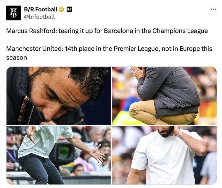 Meme Marcus Rashford Jadi Bintang Barcelona Usai Disia-siakan MU
