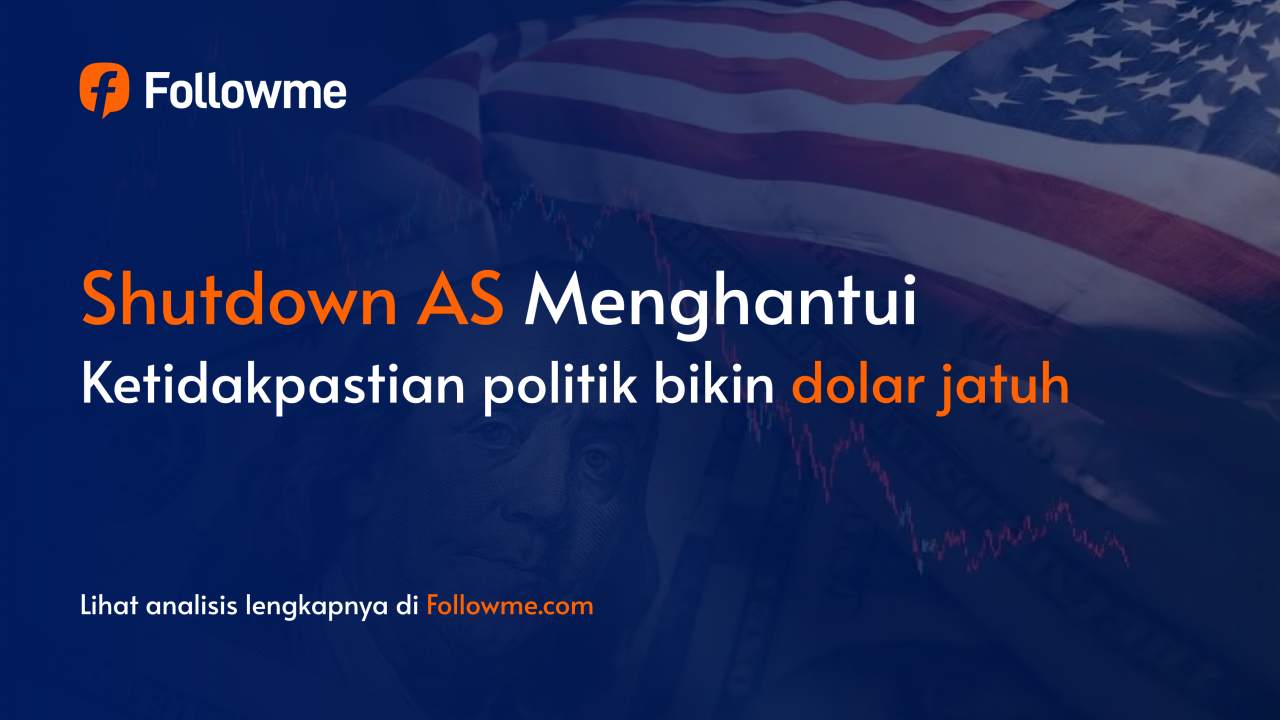 Dolar Melemah di Tengah Ancaman Shutdown Pemerintah AS