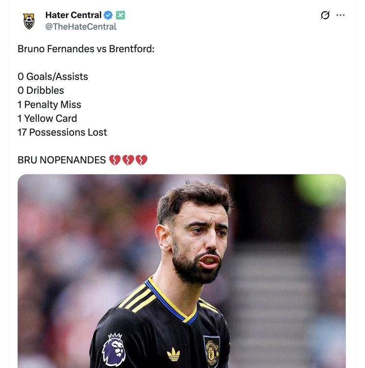 MU Dilibas Brentford, Seruan Amorim Dipecat Makin Kencang