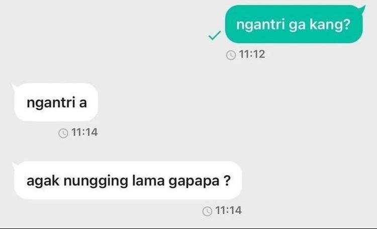 Chat Kocak Abang Ojol, Ada yang Curhat sampai Lupa Bawa Seblak