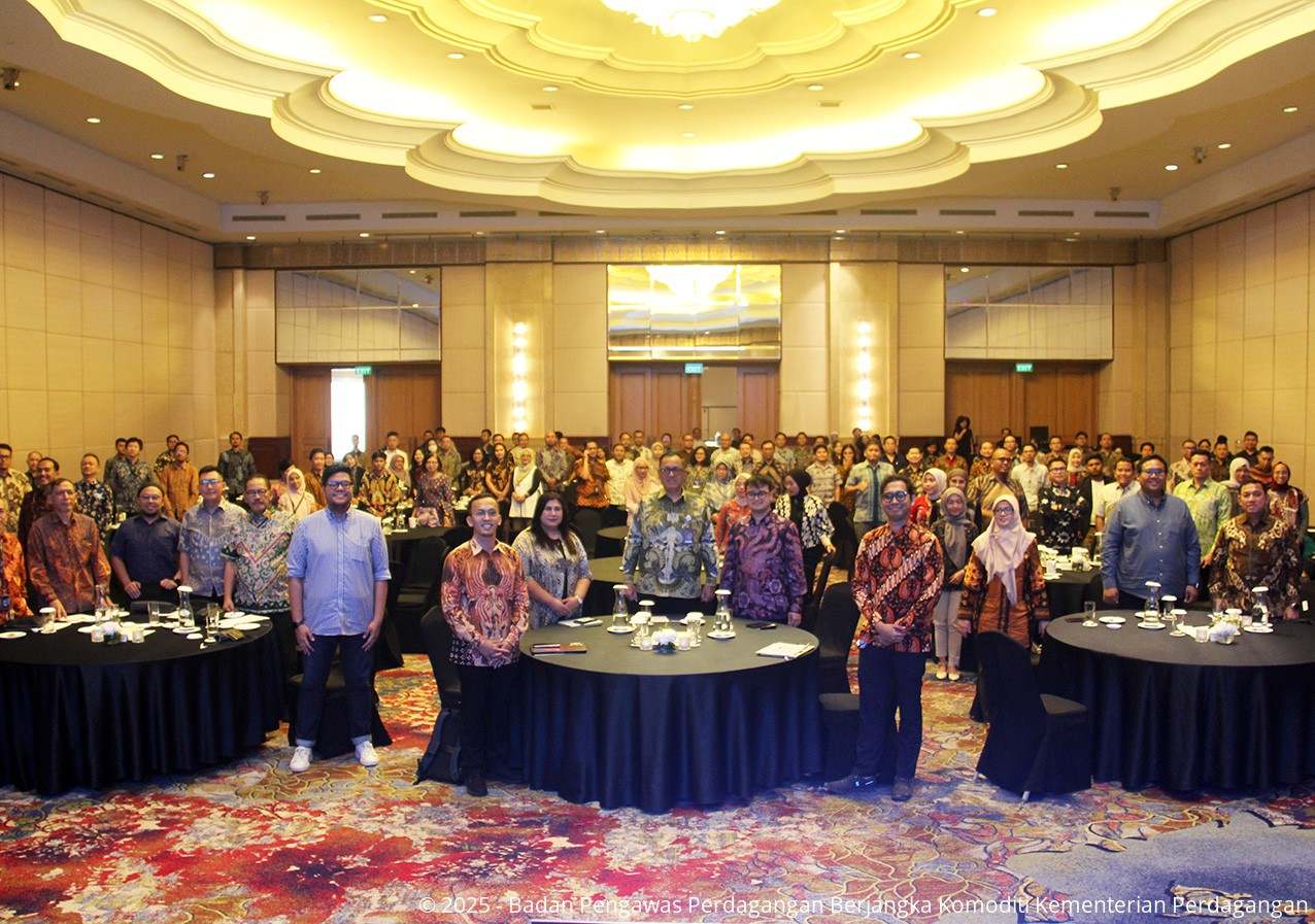 Bappebti pada Sosialisasi Pemanfaatan Sertifikat Elektronik pada Industri Perdagangan Berjangka Komoditi